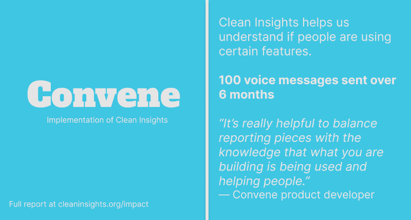 Convene Impact Report
